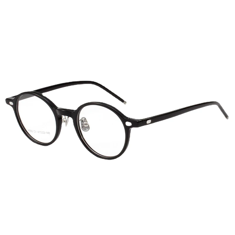 KatKani fashion retro round optical prescription glasses frames for men and women H005
