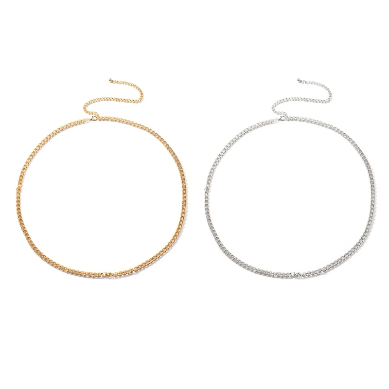 

Belly Chain Thin Decorative Belts For Women Dresses Body Chain Jewelry