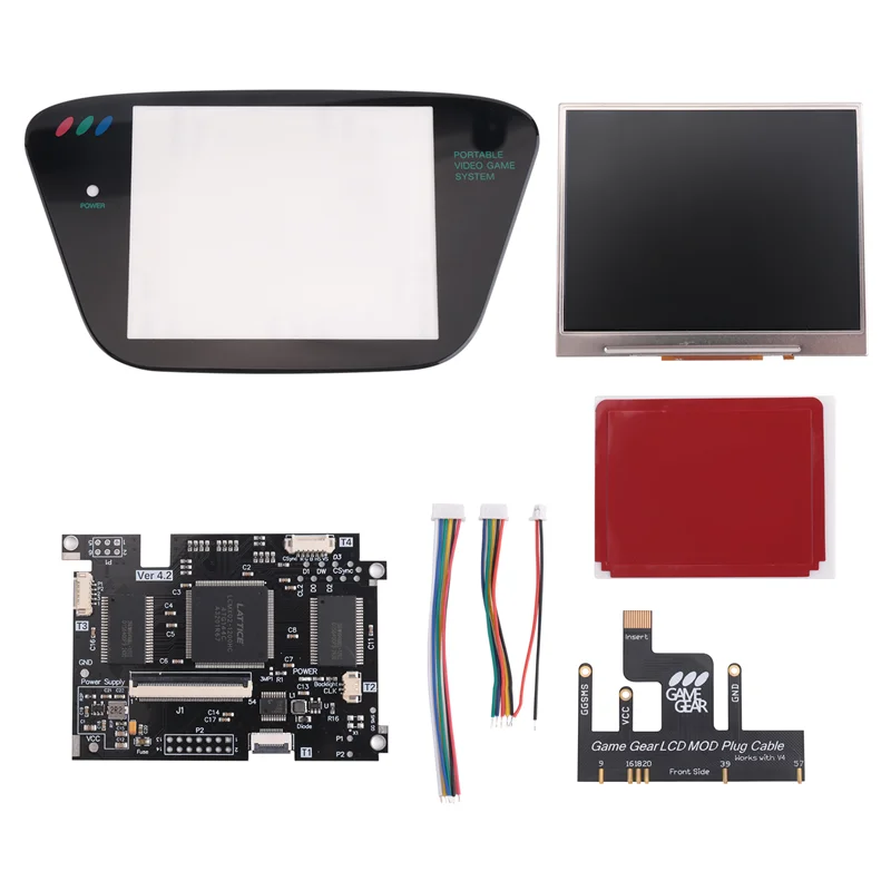 BTLIFE-V4.2 OGS IPS LCD a schermo intero per SEGA Game Gear GG Schermo LCD retroilluminato per console SEGA Game Gear GG - immagine 3