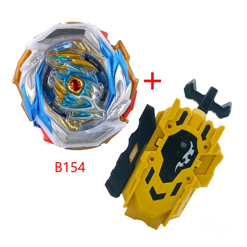 Beyblades Burst и золотистый левый правый двусторонний кабель пусковой механизм B122 B155 B172 Bayblades металлический Beyblades подарок для детей