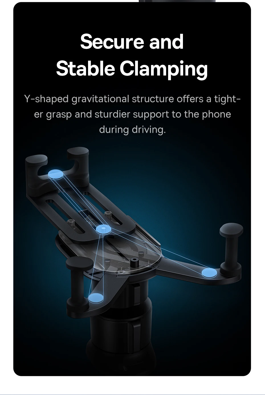 phone holder stable during driving