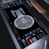 Black Mouse Pad Star Trek Laptop Offices Mousepad Desktop Decor Extended Pads Pc Keyboard Mice Mat Large Gamer Table Mat Playmat 1