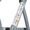 Step with Armrests | Foldable Step Stool, Non-slip Pedals | Robust Light Steel | 330 LBS Capacity 5