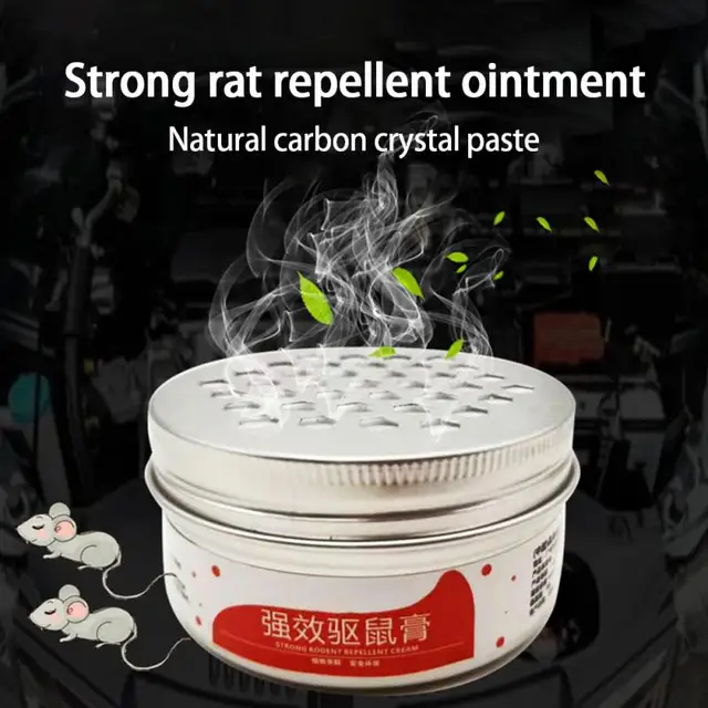 Deratizációs Krém 120 Ml Erős Patkánytaszító Gél Természetes Nincs Kémiai Kártevőirtó Szerszám Háztartási Termék Kerti Kellékekhez