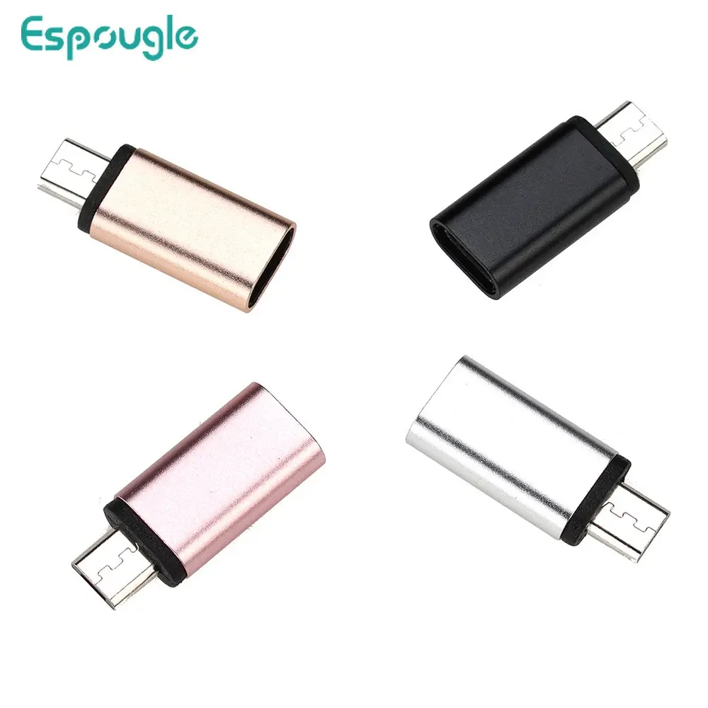 

2000 шт., адаптер USB-C Type-C (мама)-Micro USB (папа)