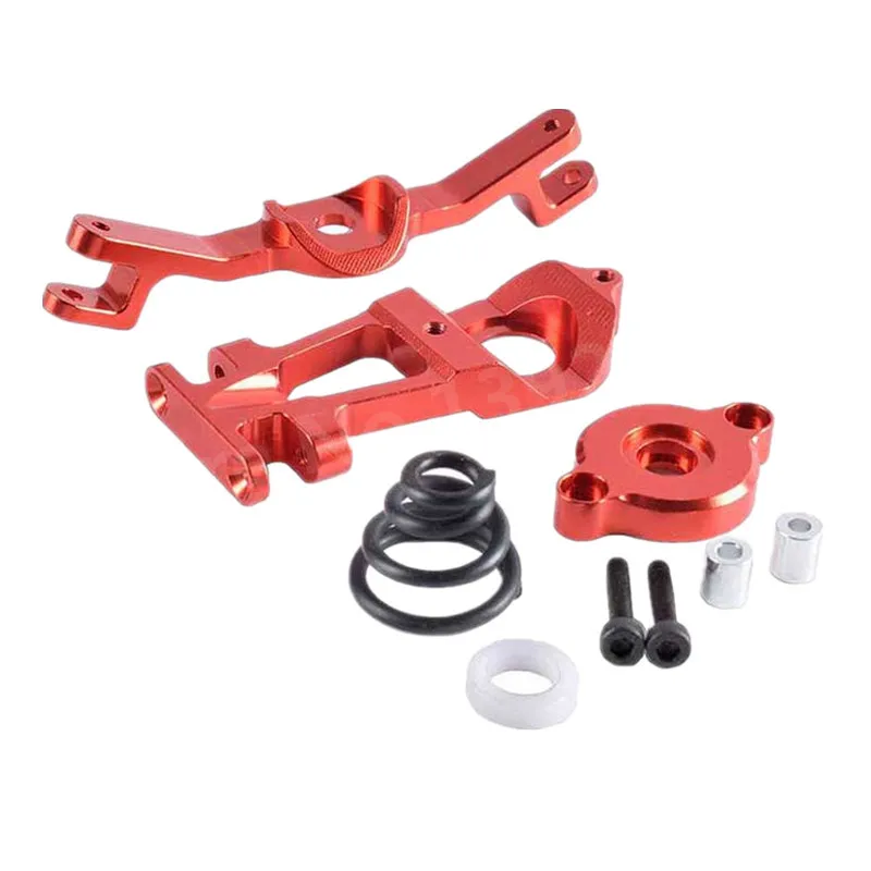 Rc Car Aluminum Alloy Steering Servo Saver Set Complete 5344 For 1/10