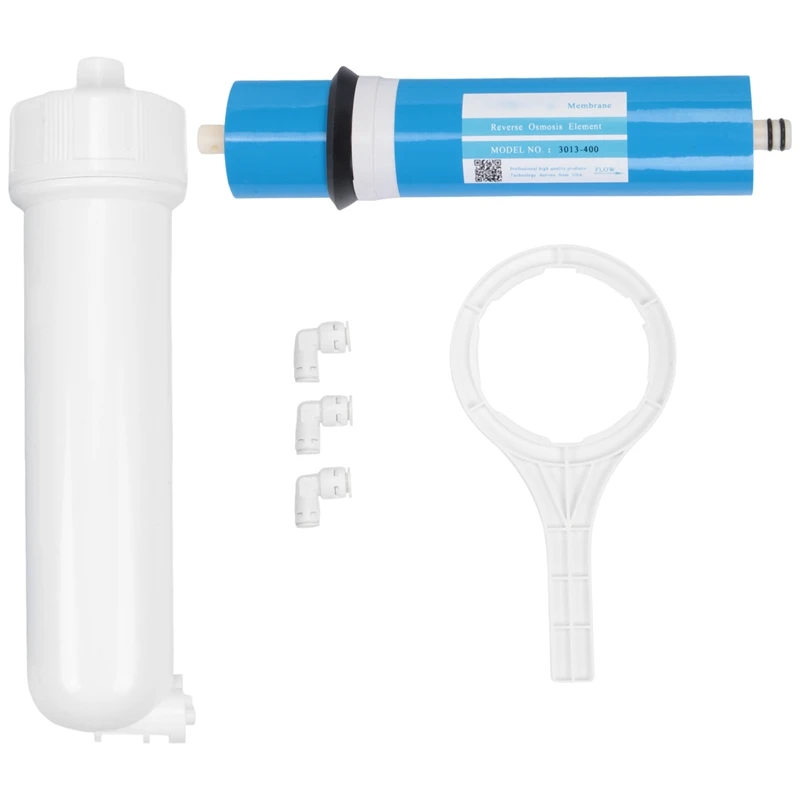 

400 GPD RO Reverse Osmosis Membrane,1/4Inch Quick-Connect Fittings,For Under Sink Home Drinking RO Water Filter System Retail