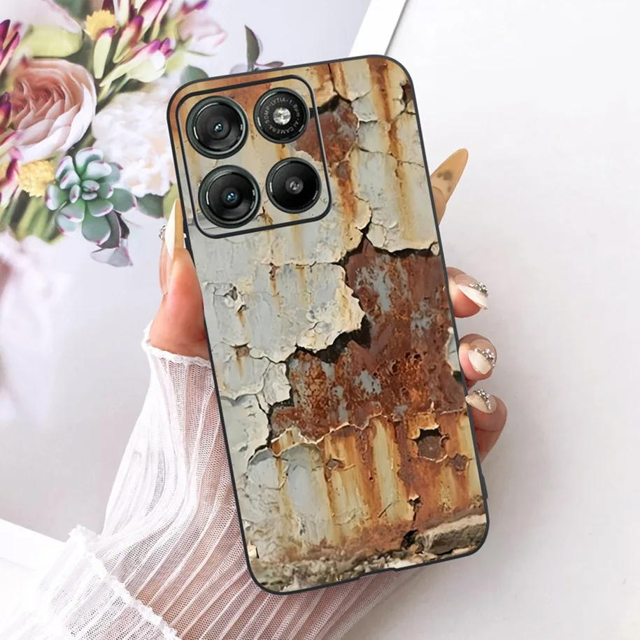 Floral Soft Silicone Bumper Case for Motorola Moto G Series