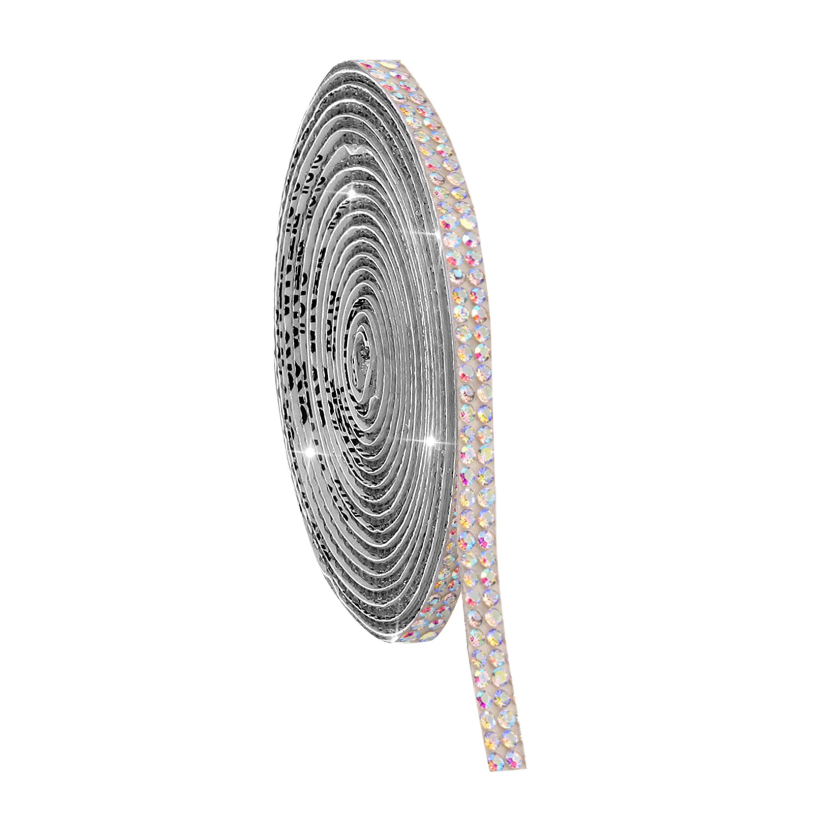 Rhinestone Glitter Crystal Sticker Resin Ribbon Self-Diamond Rhinestone Roll Ribbon Diy Wall Transfer Tape
