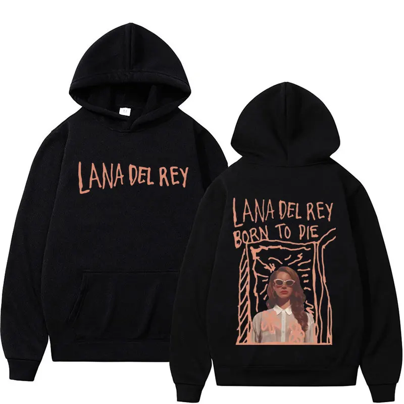 

Singer Lana Del Rey Born To Die Album Graphic Hoodies Men Women Fashion Aesthetic Hoodie Harajuku Clothing Sweatshirt Streetwear