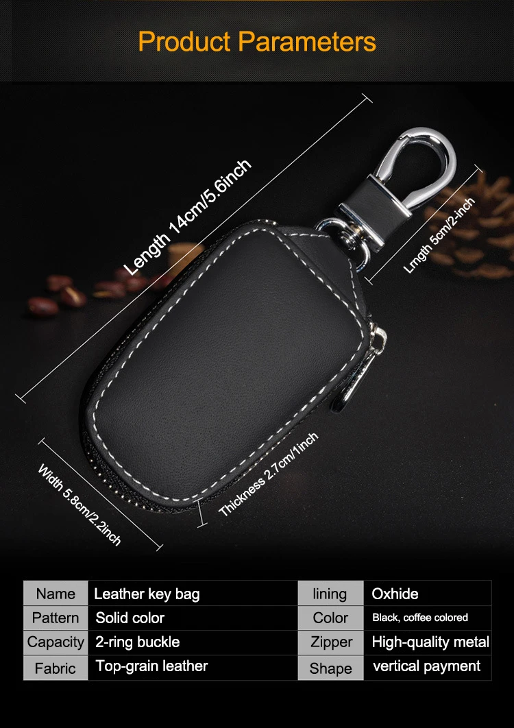 Aston Martin Luxe PU-Lederen Sleutelhoes - Premium details en stikwerk