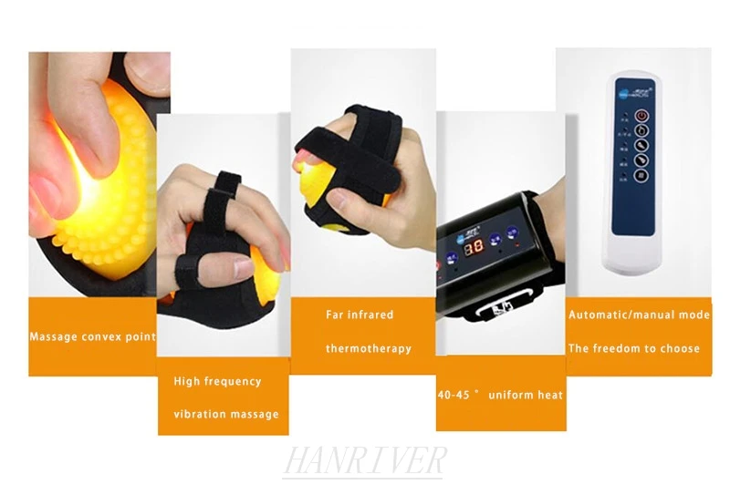 Rehabilitation training electric massage ball hand finger exercise correct equipment hand massage