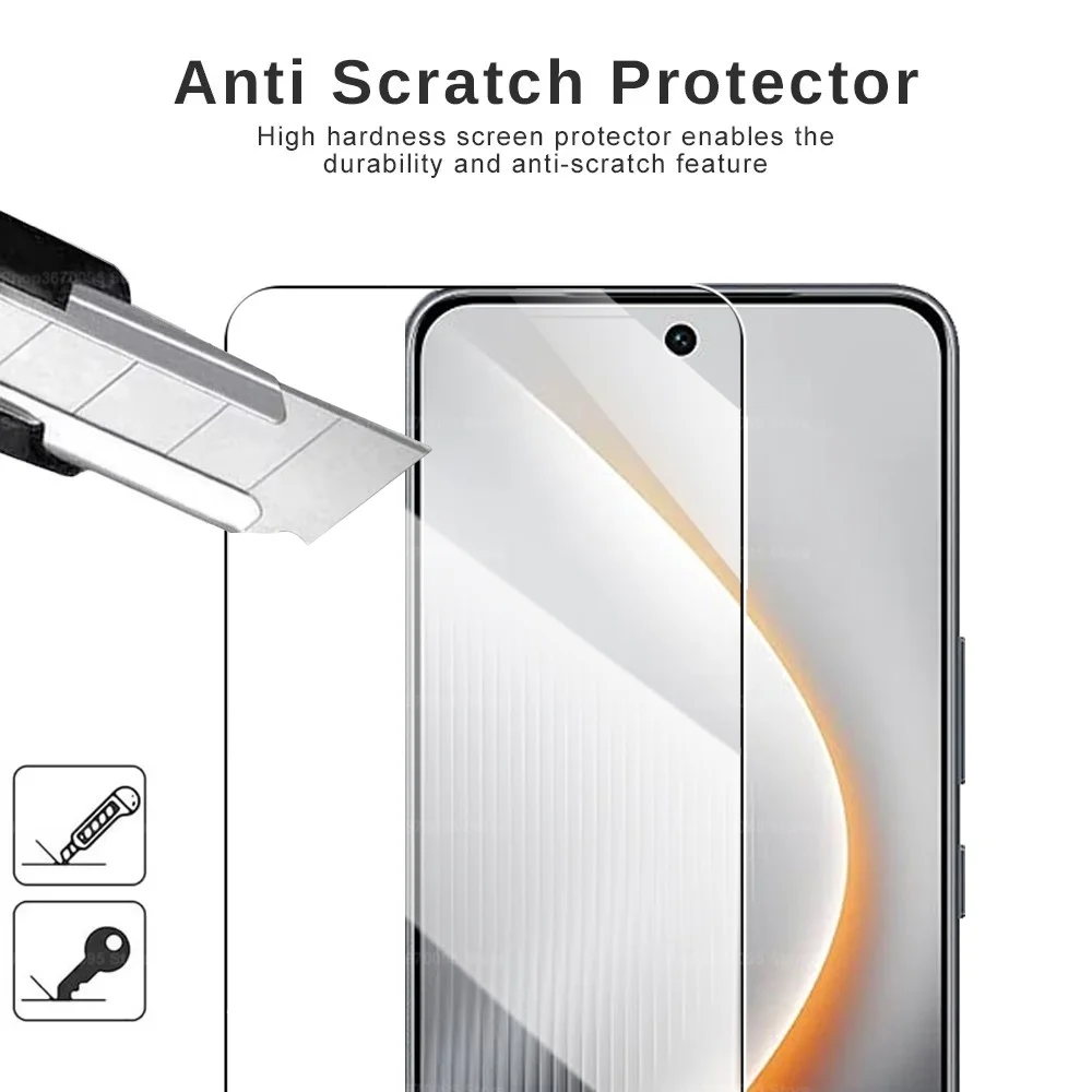Premium Protective Glass Screen Protector | Universal Fit for Tecno Smartphones | Case Friendly | 1-4 Pack Options