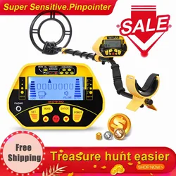 Détecteur professionnel de métaux souterrains sur écran LCD MD930, détecteur de métaux haute sensibilité pour trésors souterrains 