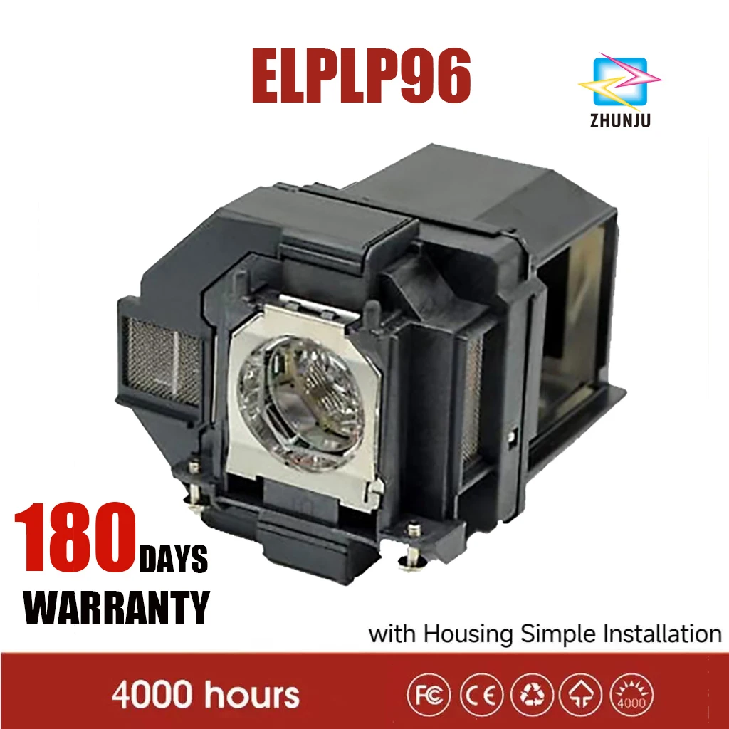 

Lamp ELPLP96 V13H010L96 For EPSON Projector EB-X41 EB-X05 EB-W41 EB-U05 EB-S41 EB-S05 EH-TW650 EH-TW5650 EB-W42 EB-W05 EH-TW610