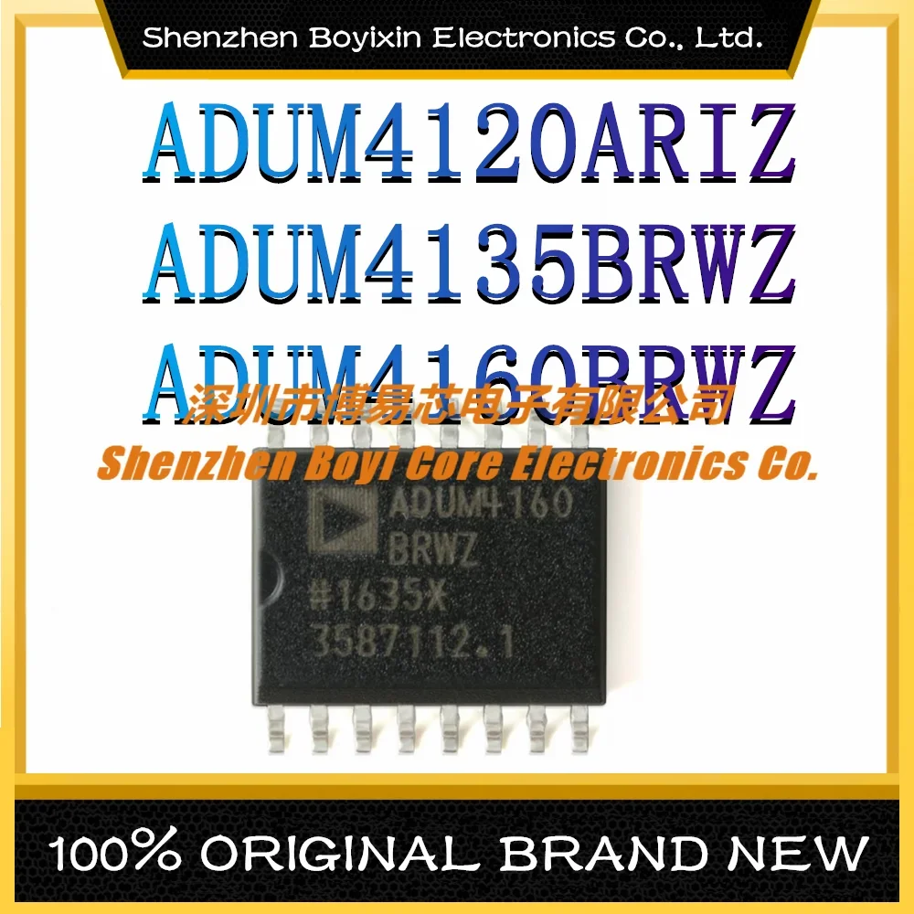 ADUM4120ARIZ ADUM4135BRWZ ADUM4160BRWZ  genuine digital isolator IC chip 1pcs lot new originai adum4160 adum4160brwz adum3160 adum3160brwz sop 16 usb digital isolator chip