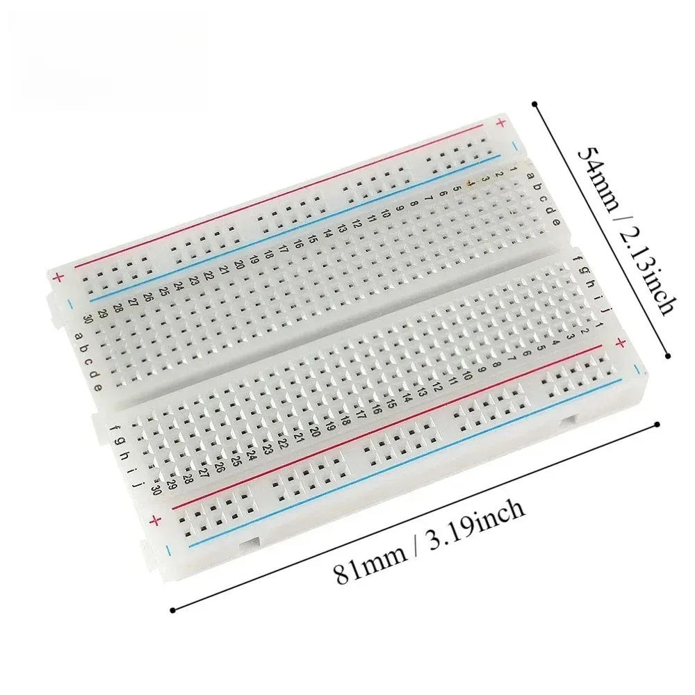 Solderless Breadboard 400 Point Prototype PCB Test Develop Dupont line DIY for arduino
