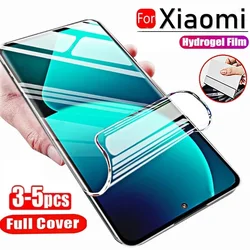 Premium Multi - Pack Hydrogel Screen Protector Film - 5Pcs (Xiaomi Redmi Note 9)