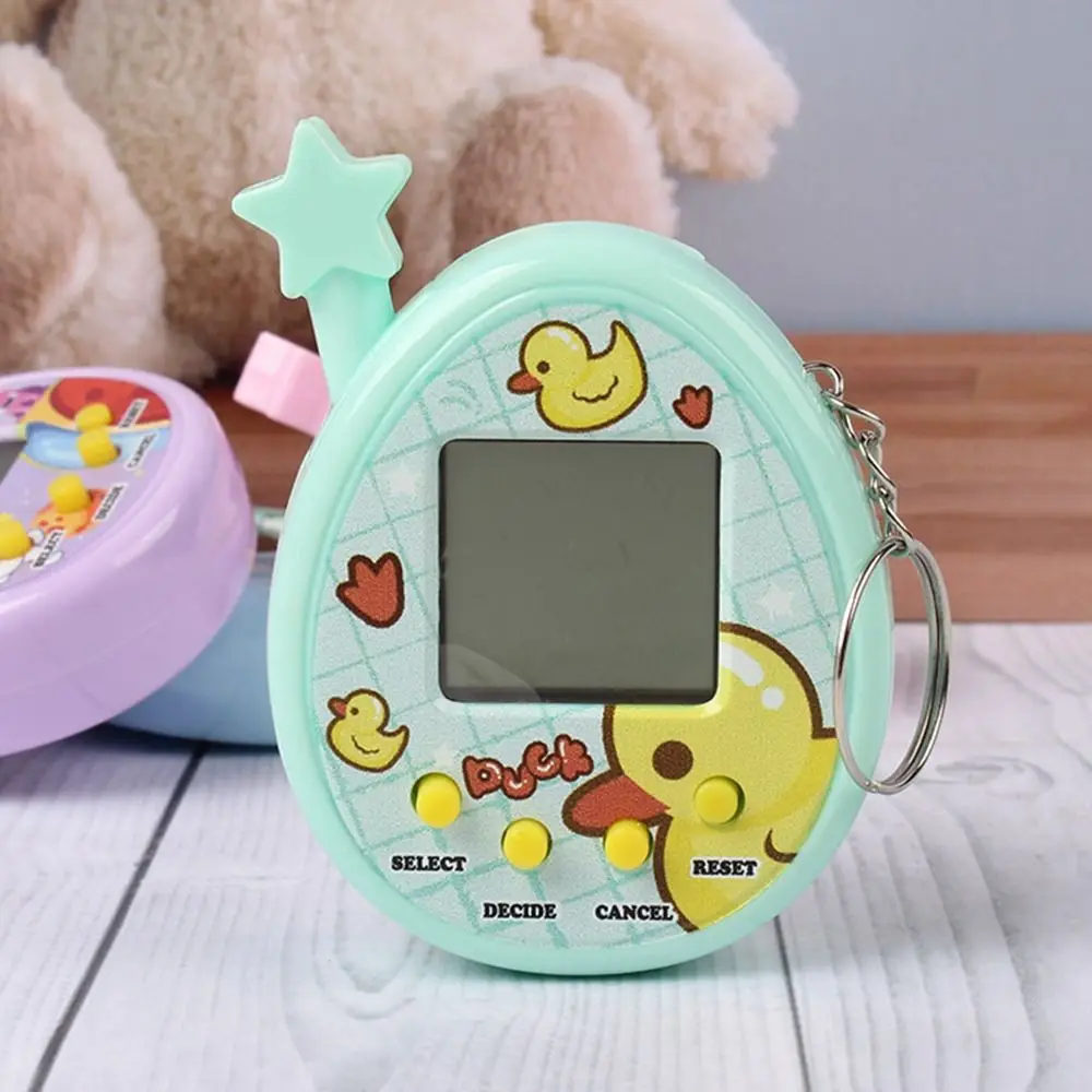 어린이 키체인 포켓 향수를 불러일으키는 전자 애완동물 기계 가상 네트워크 애완동물 개발 게임