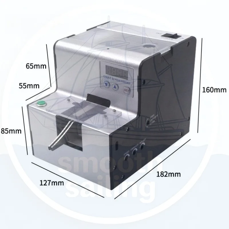 자동 나사 계수기, 1.0-5.0mm 조절 가능한 레일 나사 계수기
