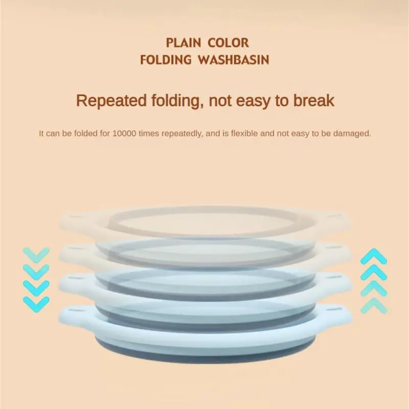 Large Washbasin 3 Kinds Of Specifications Fall Resistance And Compression Resistance Folding Design Folding Washbasin Foldable