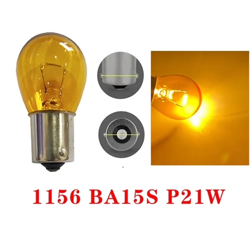 Vibrant Multi-Color Halogen Bulb Set - Custom Turn, Tail & Reverse Light Styling in 5 Stunning Hues
