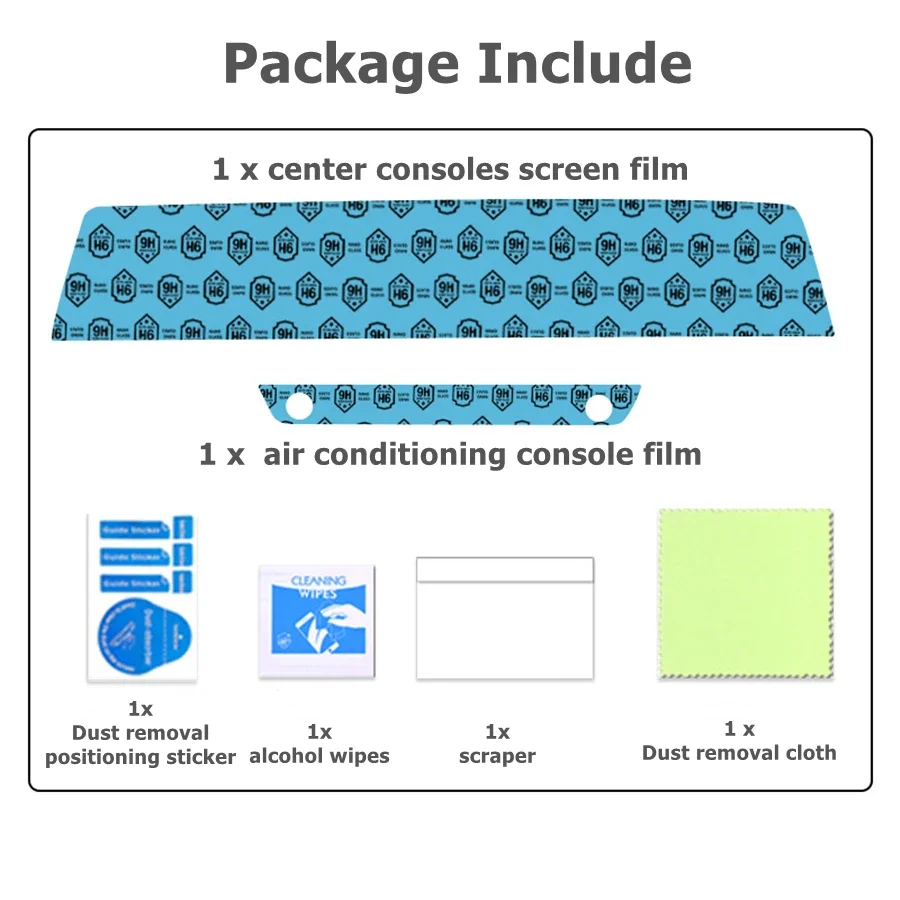 Film Protection écran Verre Trempé Pour Kia EV6 2021-2022 - 12.3 Pouces - Dureté 9H Anti-rayures - Ultra Fin 0.25mm - 9