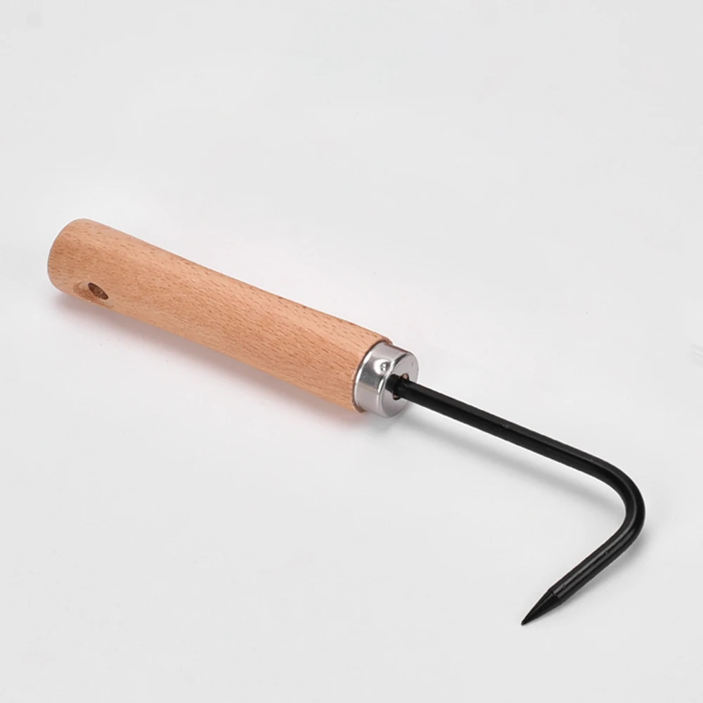 Mini Garden Tools 1PC Single Claw Hook Soil Loosening Root Picker Grass Puller