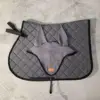 Engli Sle  Riding Saddle Pad Set  Equipment Sweat Pad Ear Cover TNS Equestrian Supplies for ba Riding
