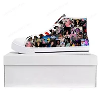 Hot Hip Hop Rapper Lil Peep High Top High Quality Sneakers Mens Womens Teenager Canvas Sneaker Casual Couple Shoes Custom Shoe 2