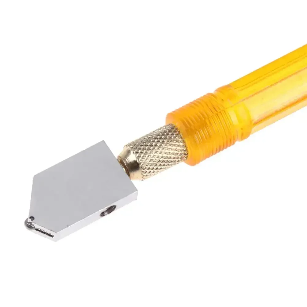 Glass Cutter 1PCS Diamond 3-12mm 170mm Oil Feed Portable Wheel Blade Antislip Handle For DIY Tile Craft Cutting