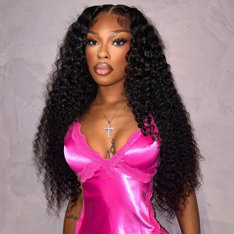 

Brazilian 13x4 13x6 HD Lace Deep Wave Frontal Wig Curly Lace Front Human Hair Wigs For Women Wet And Wavy Water Lace Wig On Sale