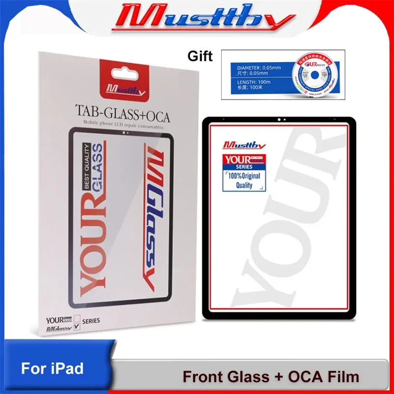 

Musttby 5 шт. 100% OEM качественное переднее стекло с OCA для iPad Mini4 Mini5 Mini6 iPad Air 2 Air 3 Air 4 Air 5 ремонт внешнего экрана