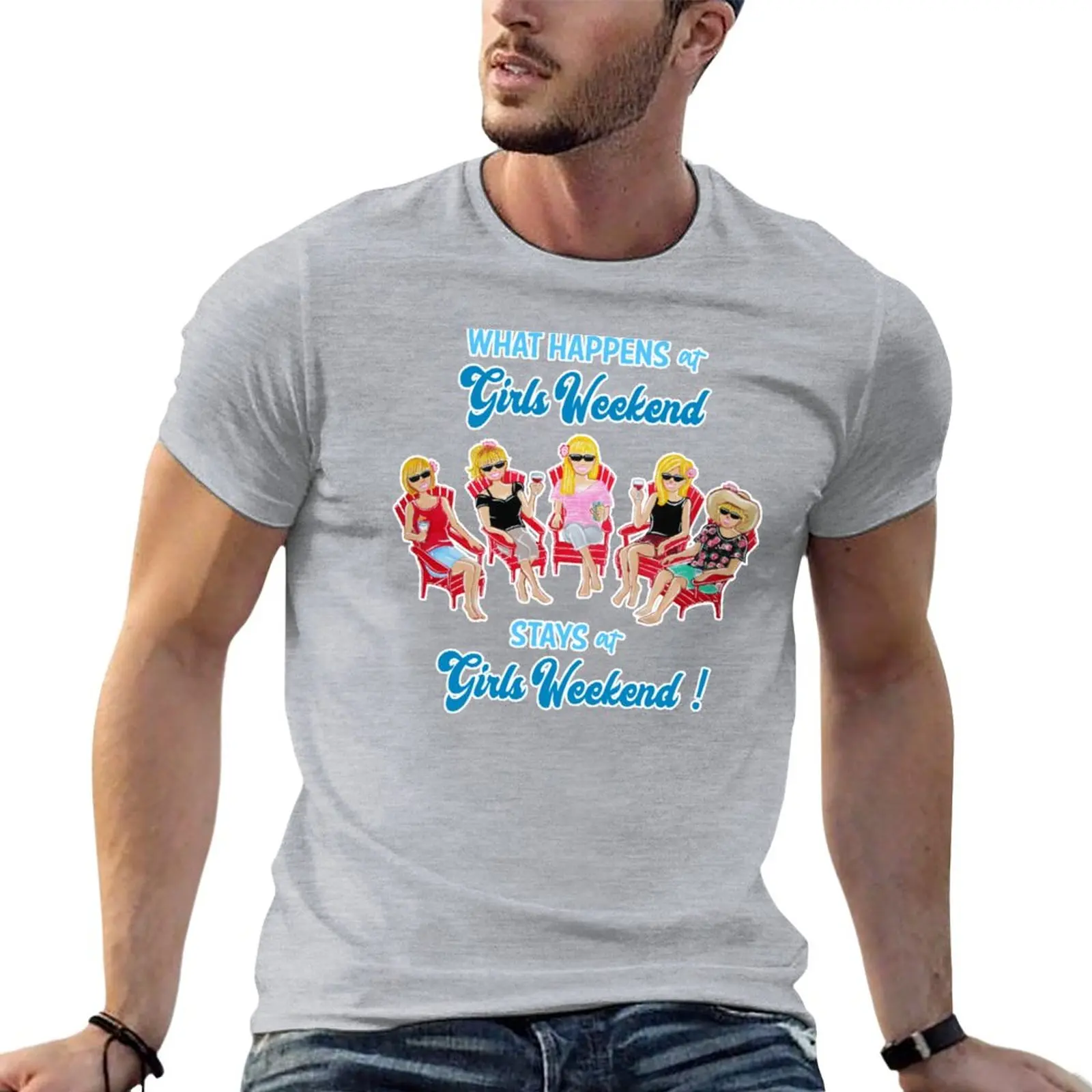 

What Happens at Girls WEEKEND Stays at GIRLS WEEKEND T-Shirt shirts graphic tees animal prinfor boys tshirts for men