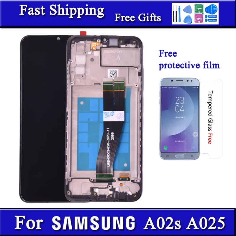 

Оригинальный дисплей для Samsung Galaxy A02s A025 LCD A025M A025F A025G A025M сенсорный экран дигитайзер замена в сборе ремонт