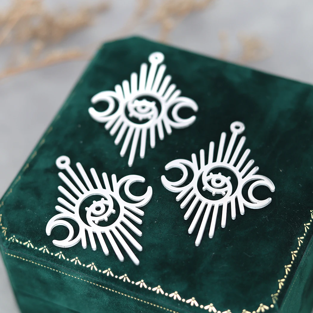 

3 шт., подвески из нержавеющей стали для изготовления ювелирных изделий