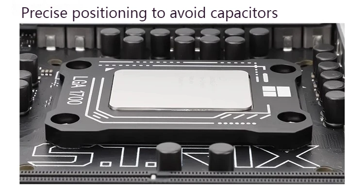 Aluminum 17XX BCF CPU Installation Fixed Bracket LGA1700 Platform Fastener 1700