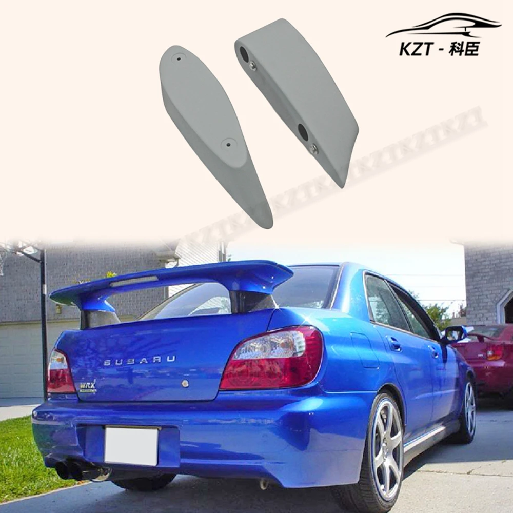 

For 01-05 Jdm Subaru Impreza Wrx Sti Oem Rear Spoiler Wing Extension Fiber Glass