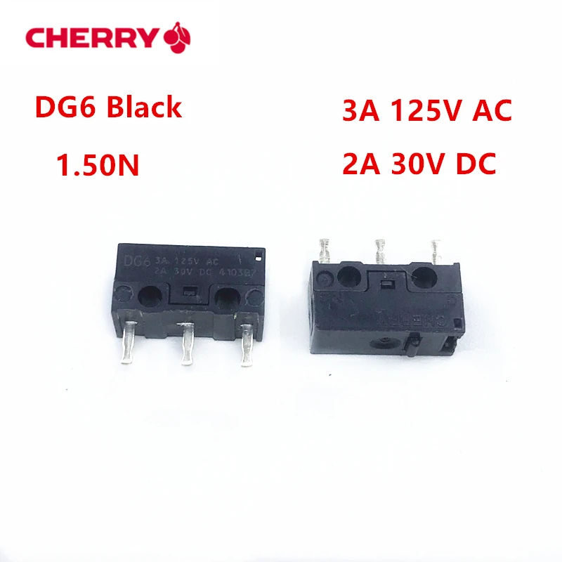 CHERRY ZF Serie Maus-Mikroschalter Original Neu Computer Schwarz Grau Punkt-Optionen Verfügbar mit Klickkraft 0,74N 1,47N 1,50N – Detail 4