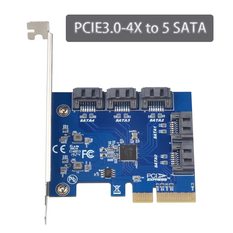 

Адаптер райзерной карты, адаптер Sata3.0, Карта контроллера PCI-E, PCIe3.0 до SATA3.0, карта расширения, раздвижная карта, устройство для увеличения, игровая Карта памяти 6 Гбит/с