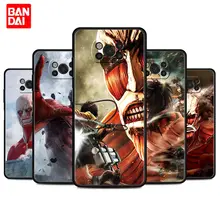 

Anime Japanese Attack On Titan Case for Xiaomi Mi Poco X3 NFC F3 Redmi Note 9s 9 9A 9C 8 10 11 9T 8T 10T K40 Pro Plus Back Cover