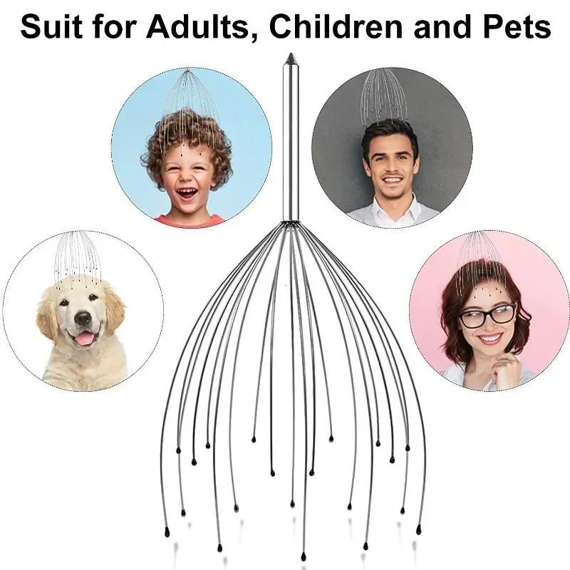 Scalp Massagers With 12/20 Claws Handheld Head Massage Scratcher For Deep Relaxation Hair Stimulation And Stress Relief Massage scalp massage brush massage tool scalp massager head massager