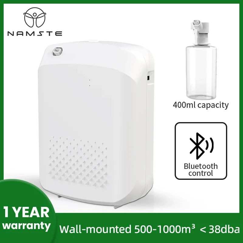 Namste-difusor de Aroma Elétrico para Casa e Quarto Perfume Fragrância Óleo Essencial Ambientador Cheiro Elétrico Bluetooth Wifi 1000m