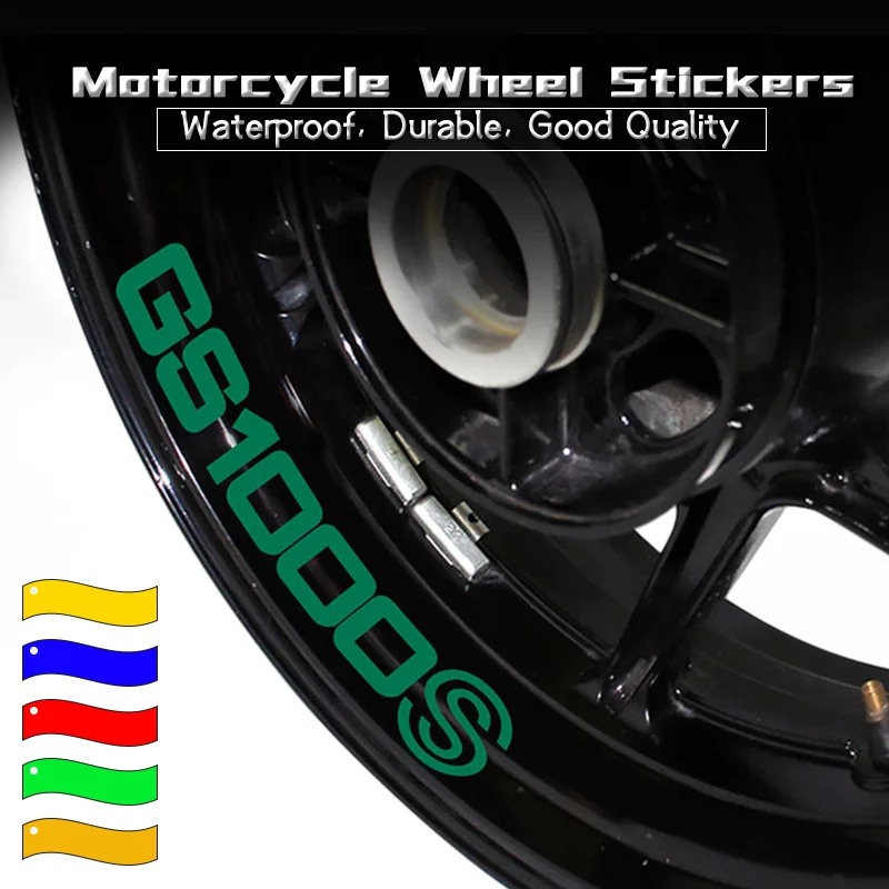 Waterproof Decoration Stickers For BMW GS1000S GS 1000S Motorcycle Wheel Inner Rim Stripe Tape Durable Reflective Declas gs1000s motorcycle wheel hub inner rim stripe tape durable reflective declas for er 6n er 5 ex 6 sign waterproof stickers er6n er 5 ex 6