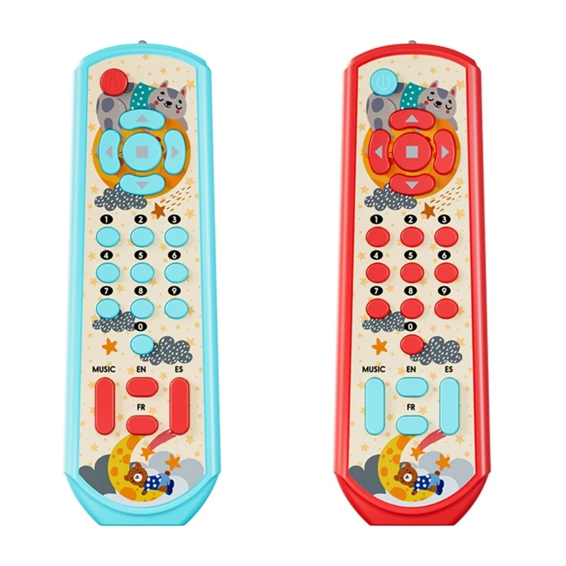 

Montessori Remote Control Game Musical Toy for Kids Boy Press Button Game H37A