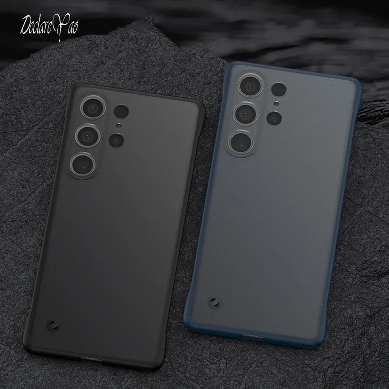 DECLAREYAO Original Light Slim PC Matte Hard Coque For Samsung Galaxy S25 S24 Ultra S23 S22 Plus S21 FE S10 S8 S9 S20 Case Cover 6