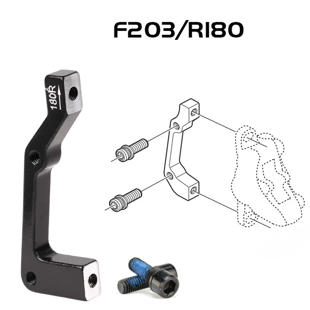 MTB Disc Brake Caliper Frame Adapter Bracket 140 160 180 203mm IS & PM Aluminum Alloy Adapter Cycling Bicycle Accessories mountain bicycle disc brake bicycle disc brake mountain bike disc brake