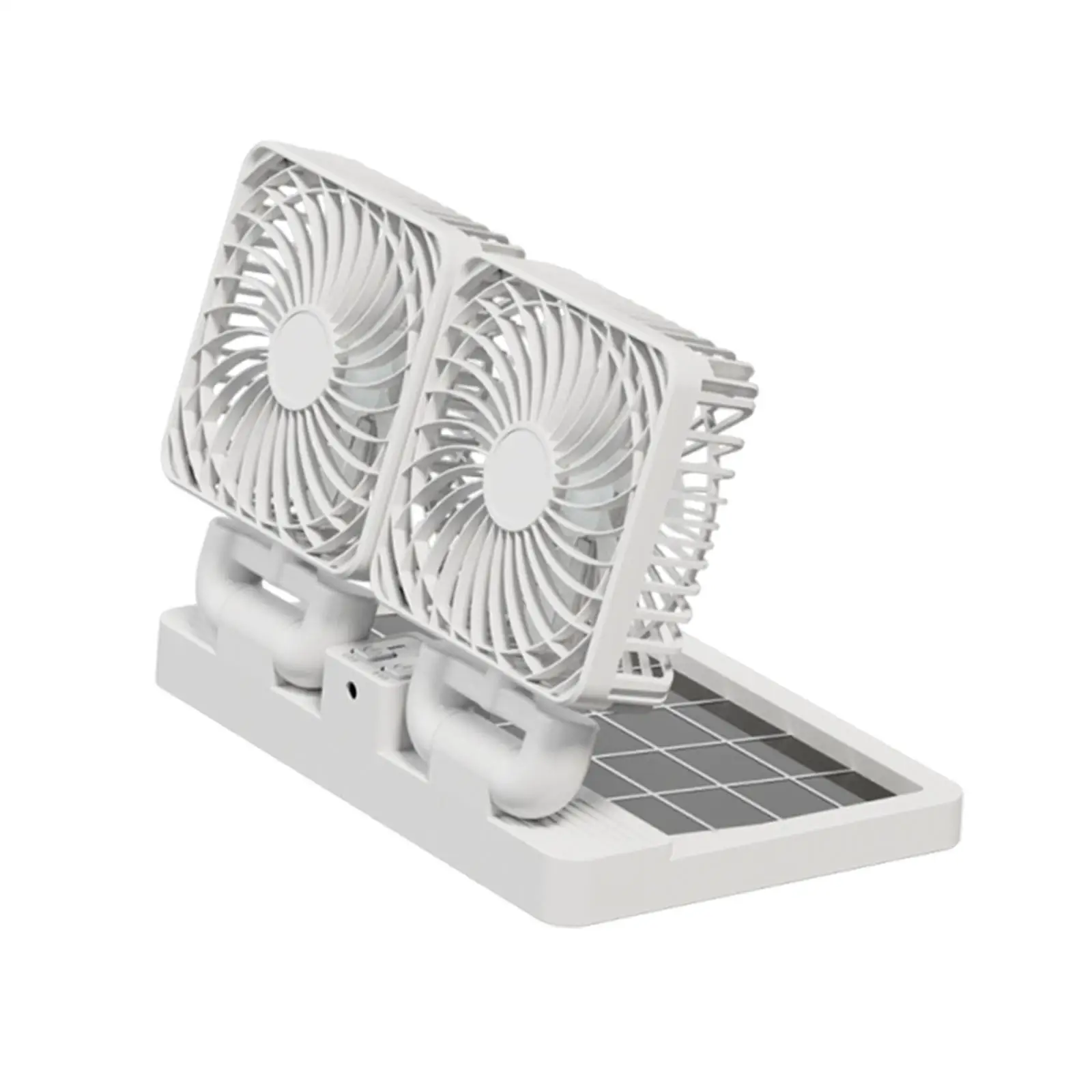 Car Cooling Fan Circulator Multipurpose with Cable USB Electric and Solar Powered Automobile Vehicle Fan for Sedan Truck