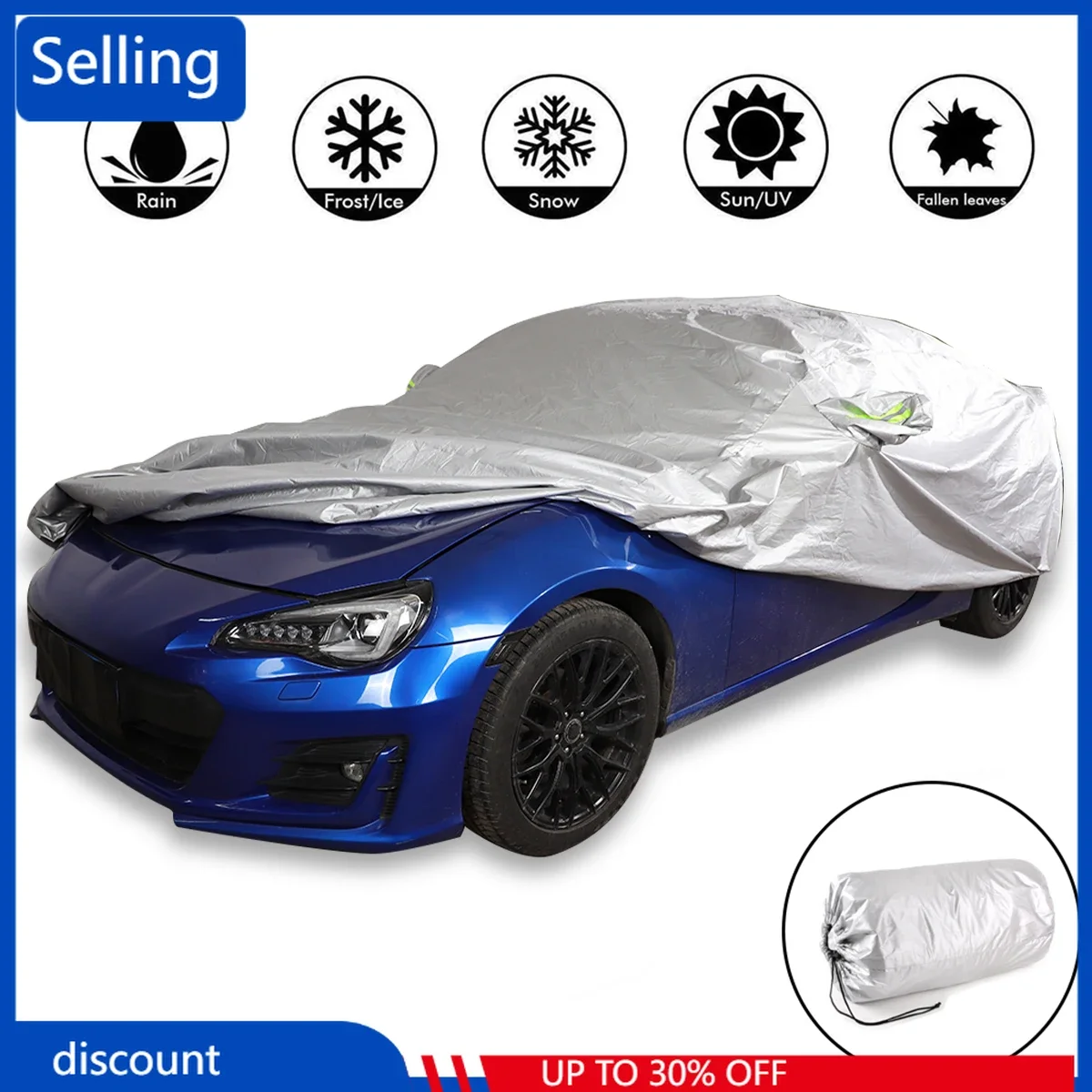 

For Toyota 86/Subaru BRZ 12-20 Waterproof Full Car Cover Snow Ice Dustproof Sunscreen Cover Indoor Outdoor All Season Car Cover