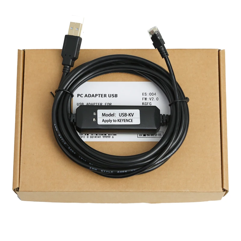 USB-KV互換キーエンスPLC KEYENCEプログラミングケーブル通信